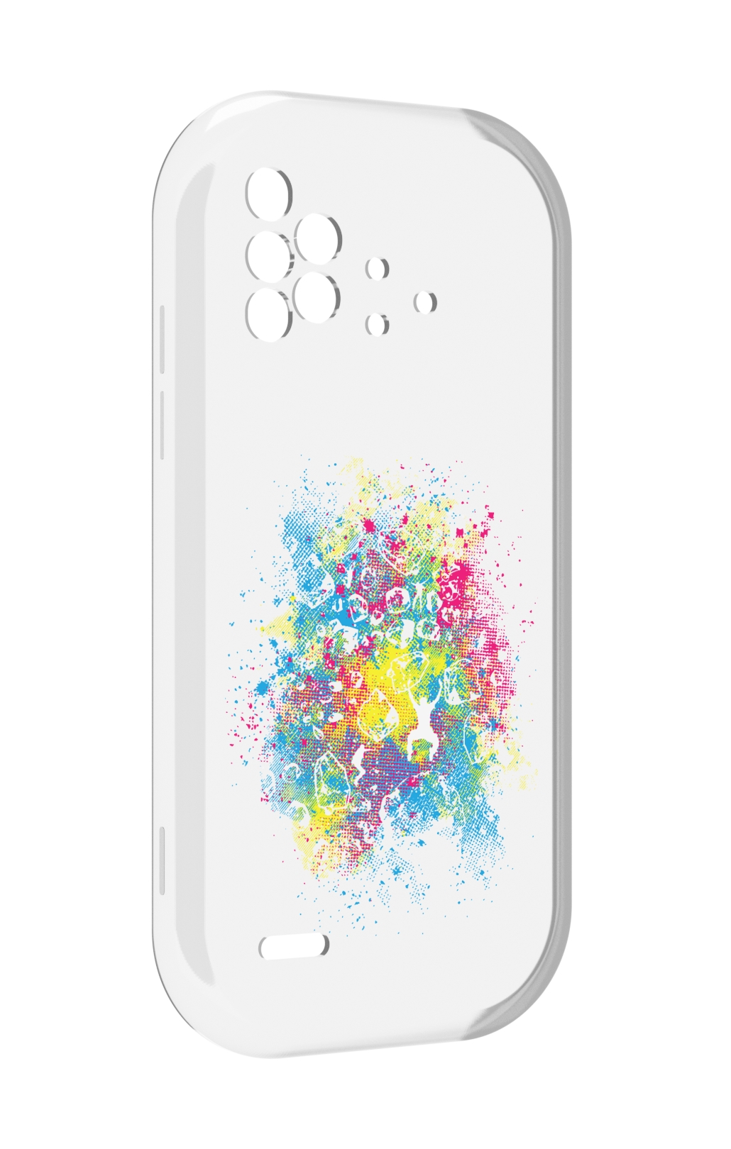 

Чехол MyPads акварель абстракция для UMIDIGI Bison X10 / X10 Pro, Прозрачный, Tocco