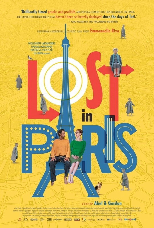 

Постер к фильму "Чудеса в Париже" (Paris pieds nus) 50x70 см