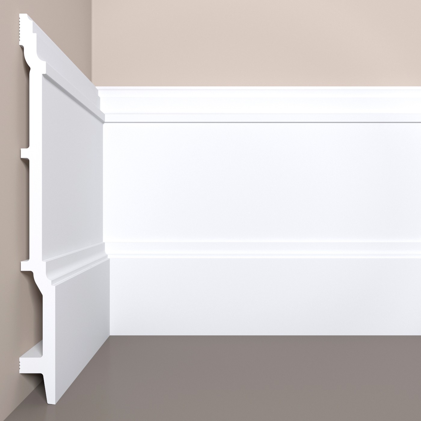 

Плинтус напольный XPS bello deco П17 250х23х2000, П17