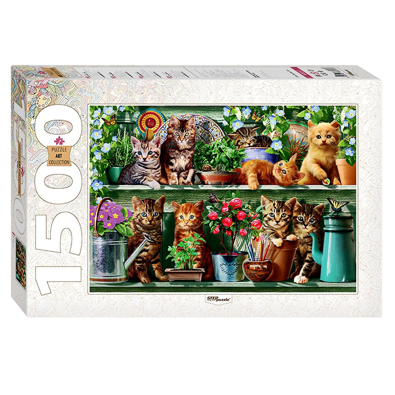 

Пазлы Step Puzzle Котята, 1500 элементов 2174712