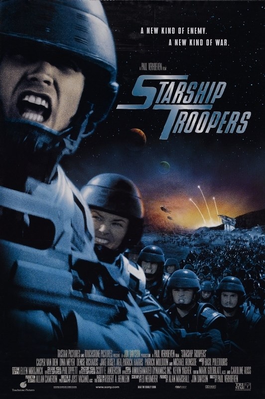 

Постер к фильму "Звездный десант" (Starship Troopers) A4