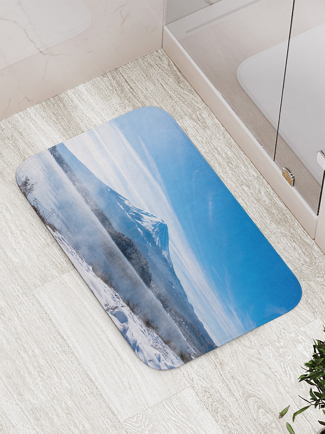 

Коврик противоскользящий для ванной, сауны, бассейна, 77х52 см bath_88911 JoyArty