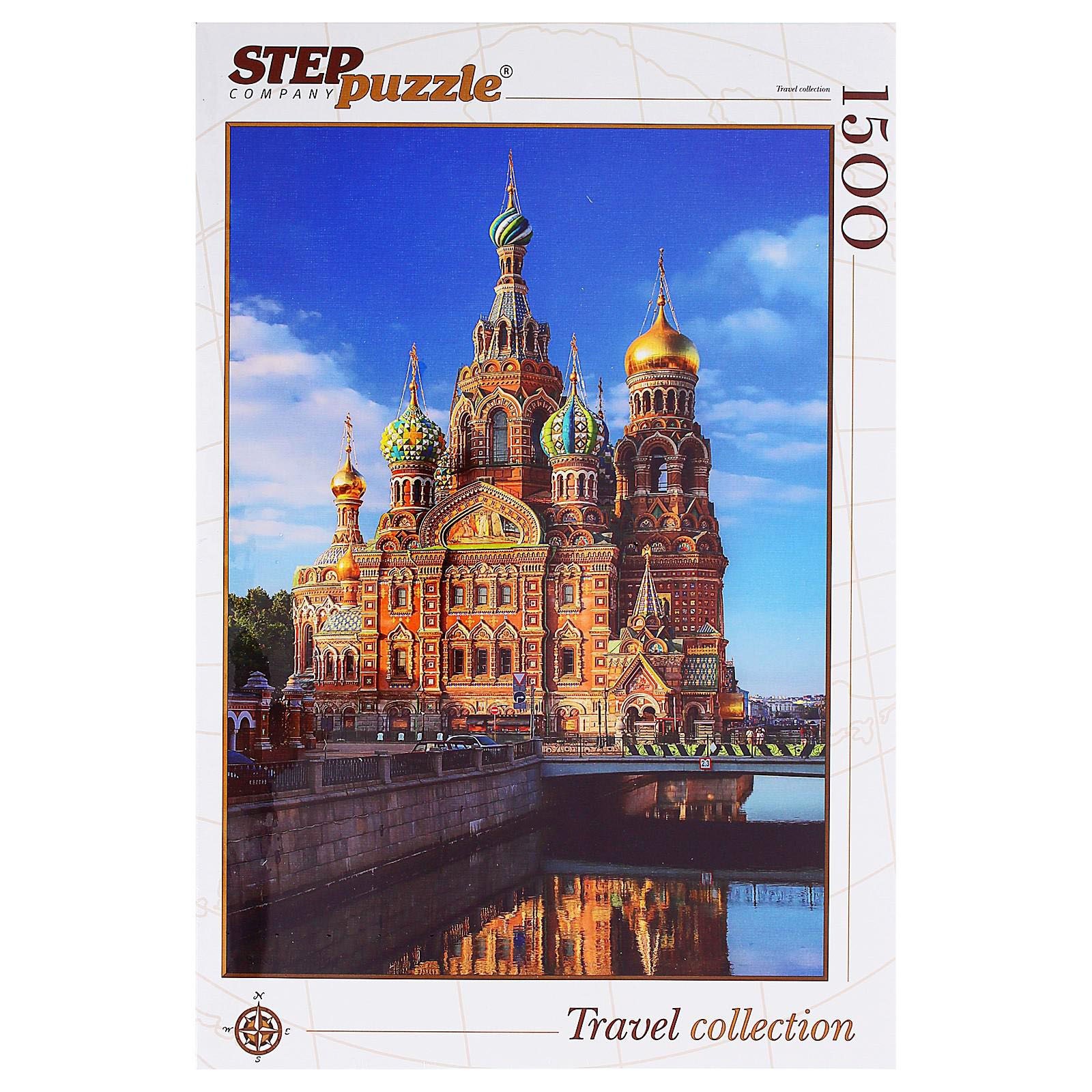 

Пазл Step Puzzle Храм Спаса на Крови, 1500 элементов 1090177