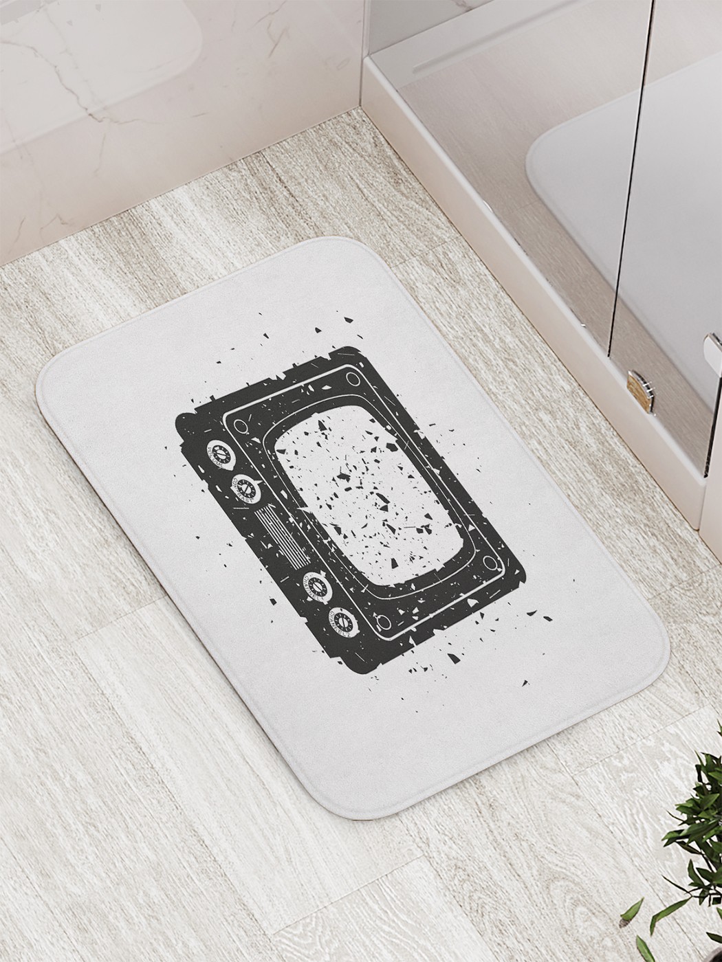 

Коврик противоскользящий для ванной, сауны, бассейна, 77х52 см bath_88800 JoyArty