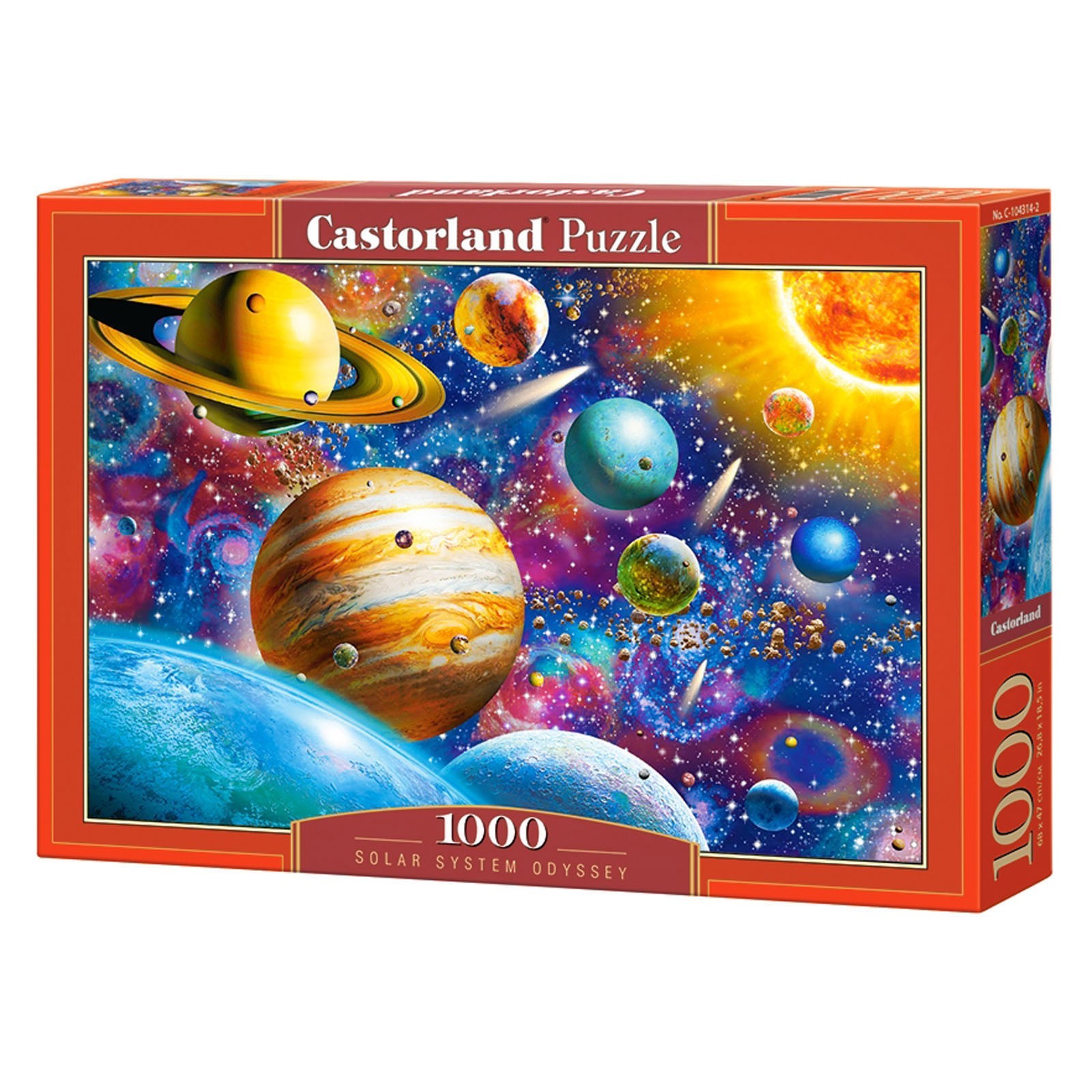 

Пазл Castorland Солнечная система, 1000 элементов 4507847