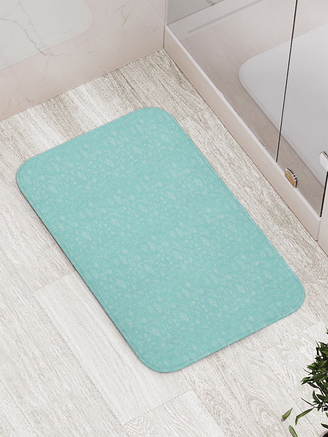 

Коврик противоскользящий для ванной, сауны, бассейна, 77х52 см bath_88768 JoyArty
