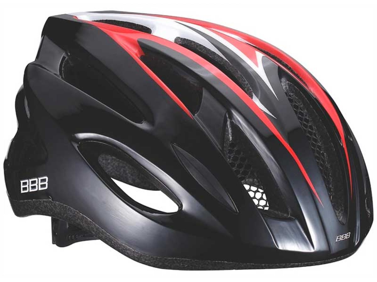 фото Велосипедный шлем bbb condor, black/red, l