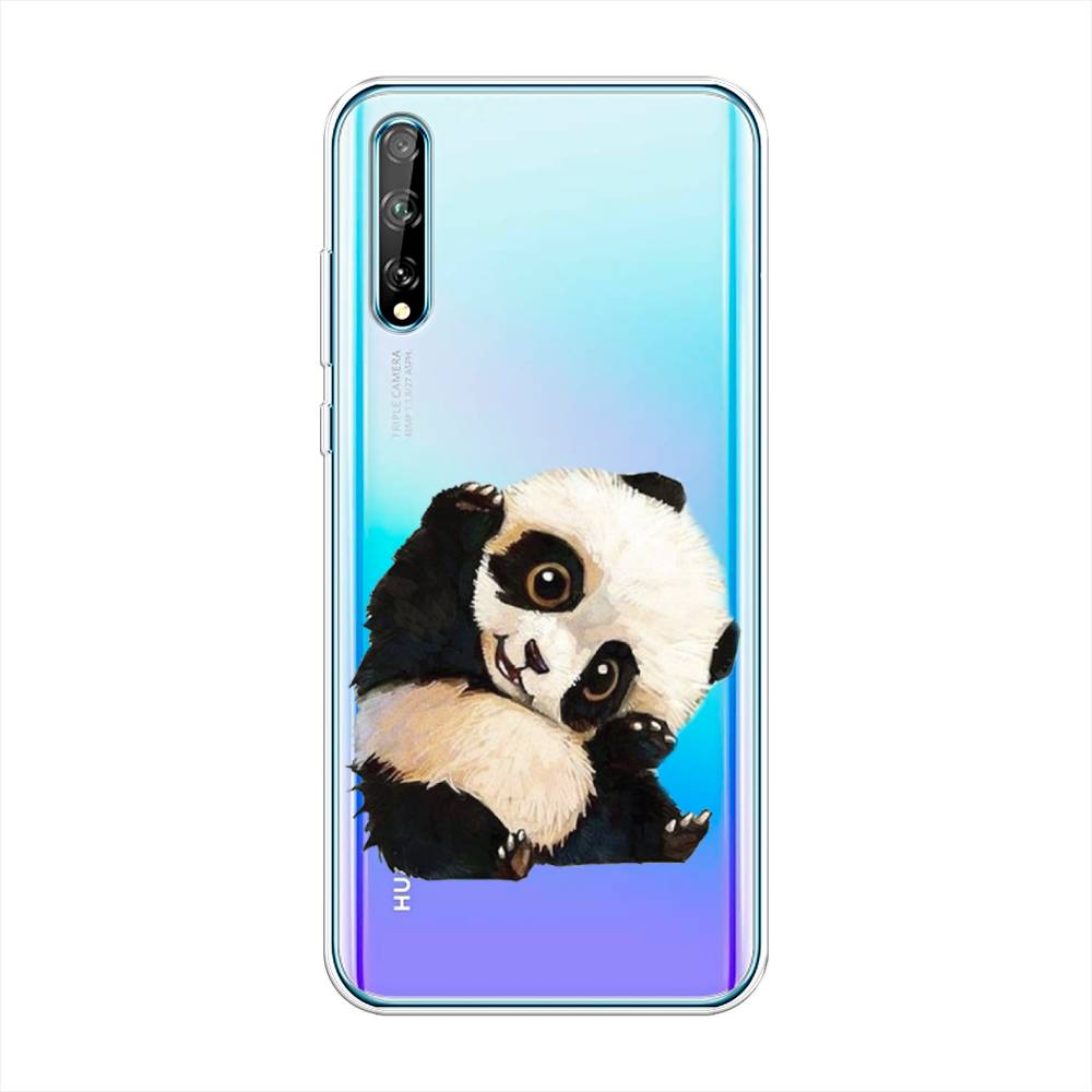 фото Чехол awog "большеглазая панда" для huawei p smart s