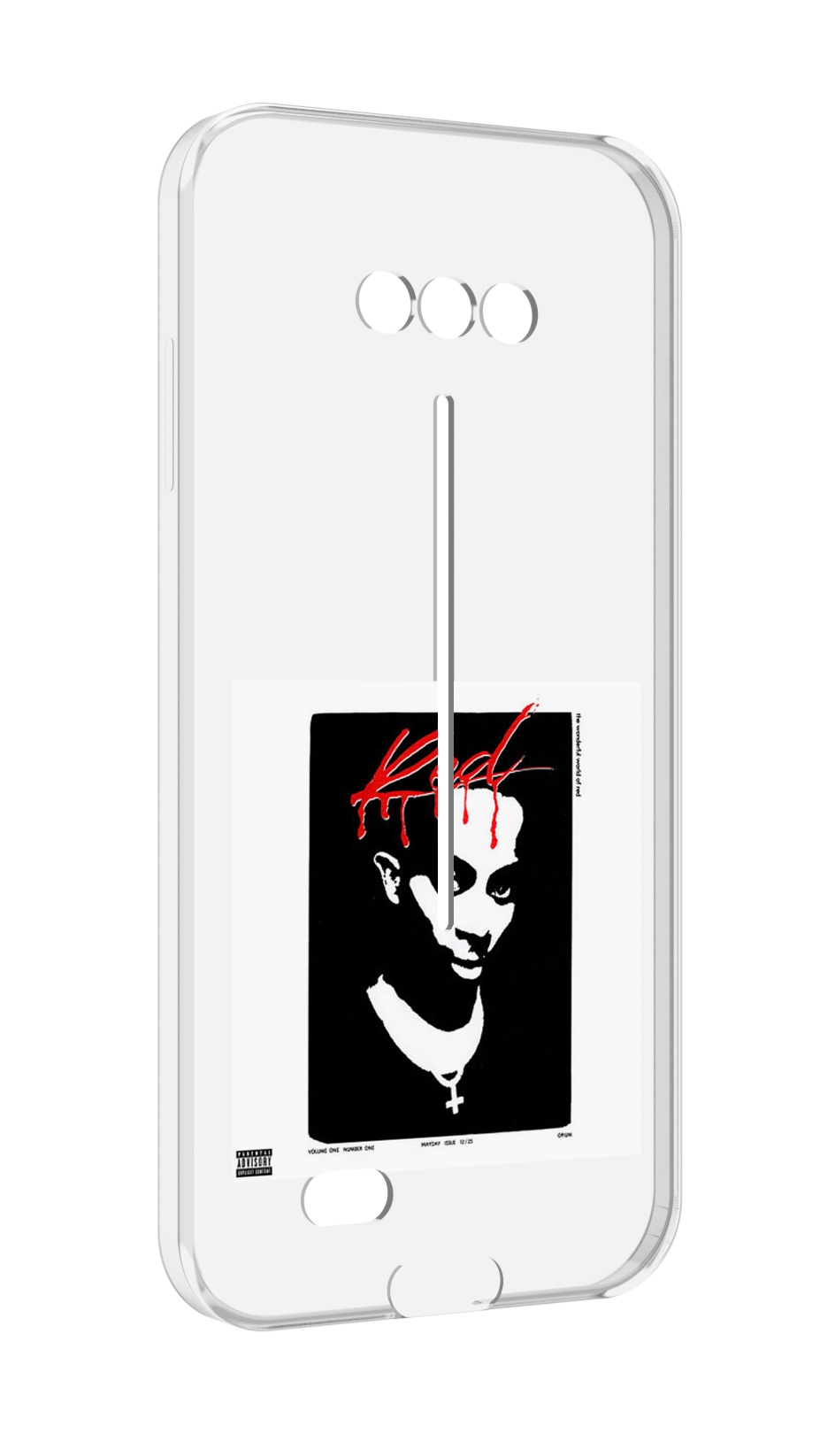 

Чехол MyPads Playboi Carti - Whole Lotta Red для Doogee S41/S41 Pro противоударный, Tocco