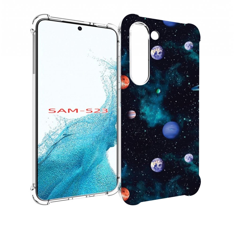 

Чехол MyPads космическое-пространство для Samsung Galaxy S23, Прозрачный, Tocco