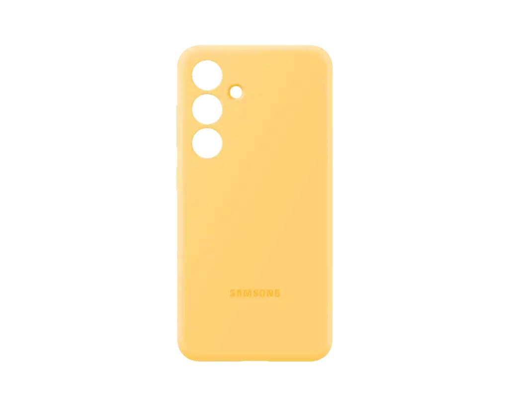 Чехол Samsung Silicone Case S24 Yellow