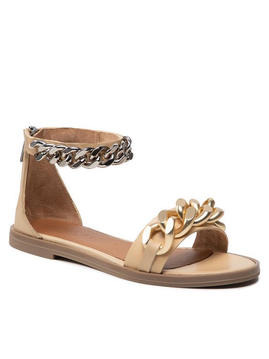 

Сандалии женские Badura 22SS19 бежевые 38 EU (доставка из-за рубежа), Бежевый, 22SS19