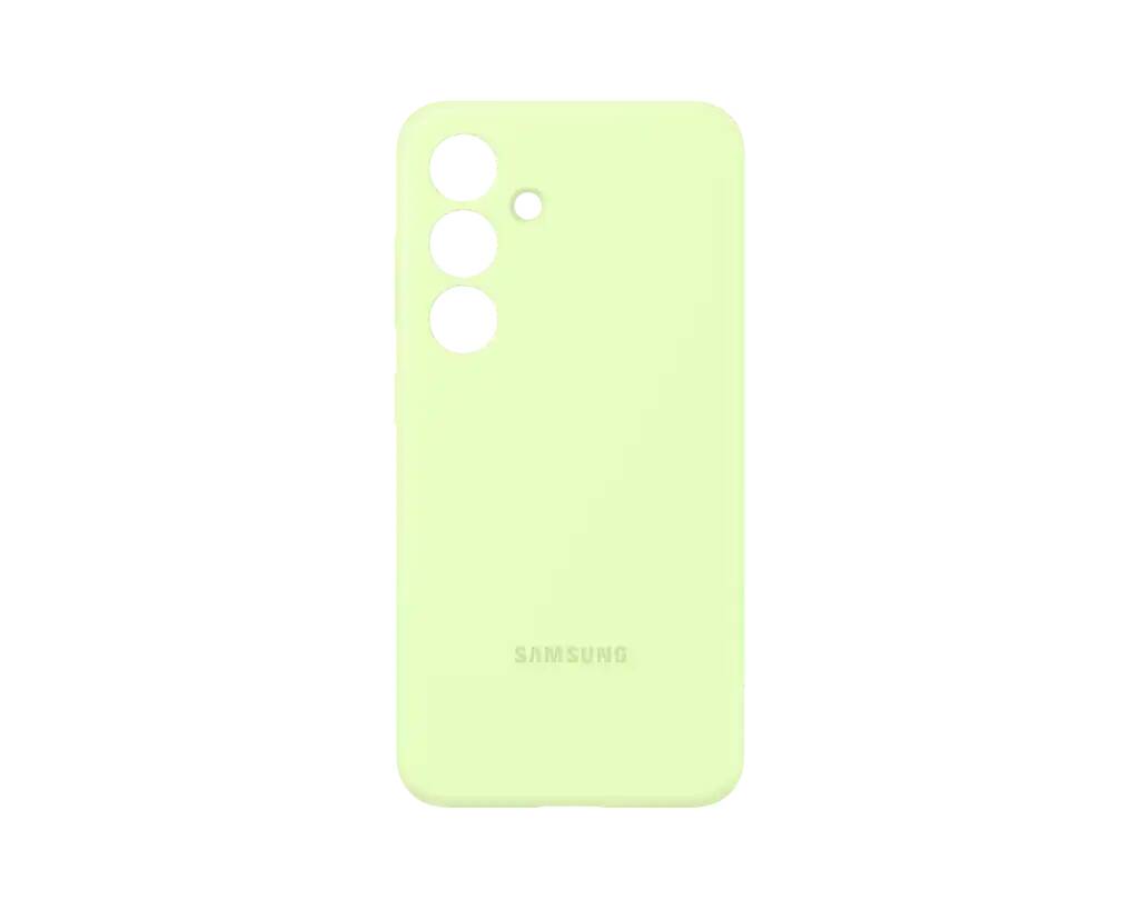 Чехол Samsung Silicone Case S24 Lime