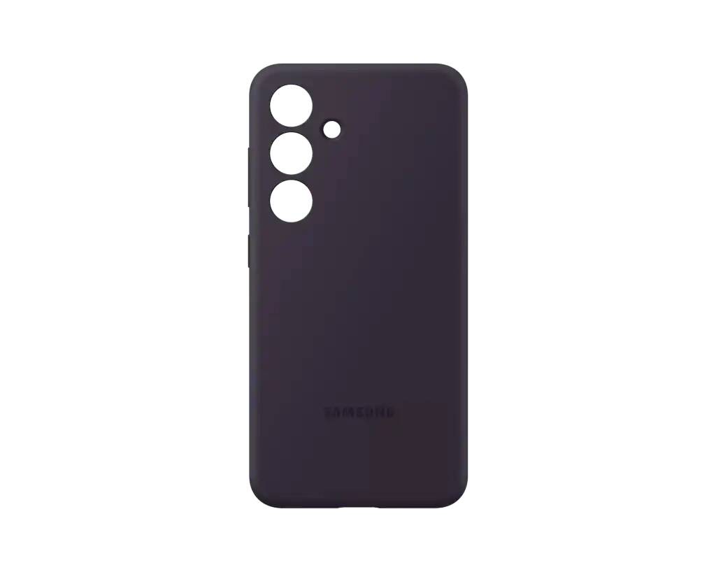 Чехол Samsung Silicone Case S24 Dark Purple