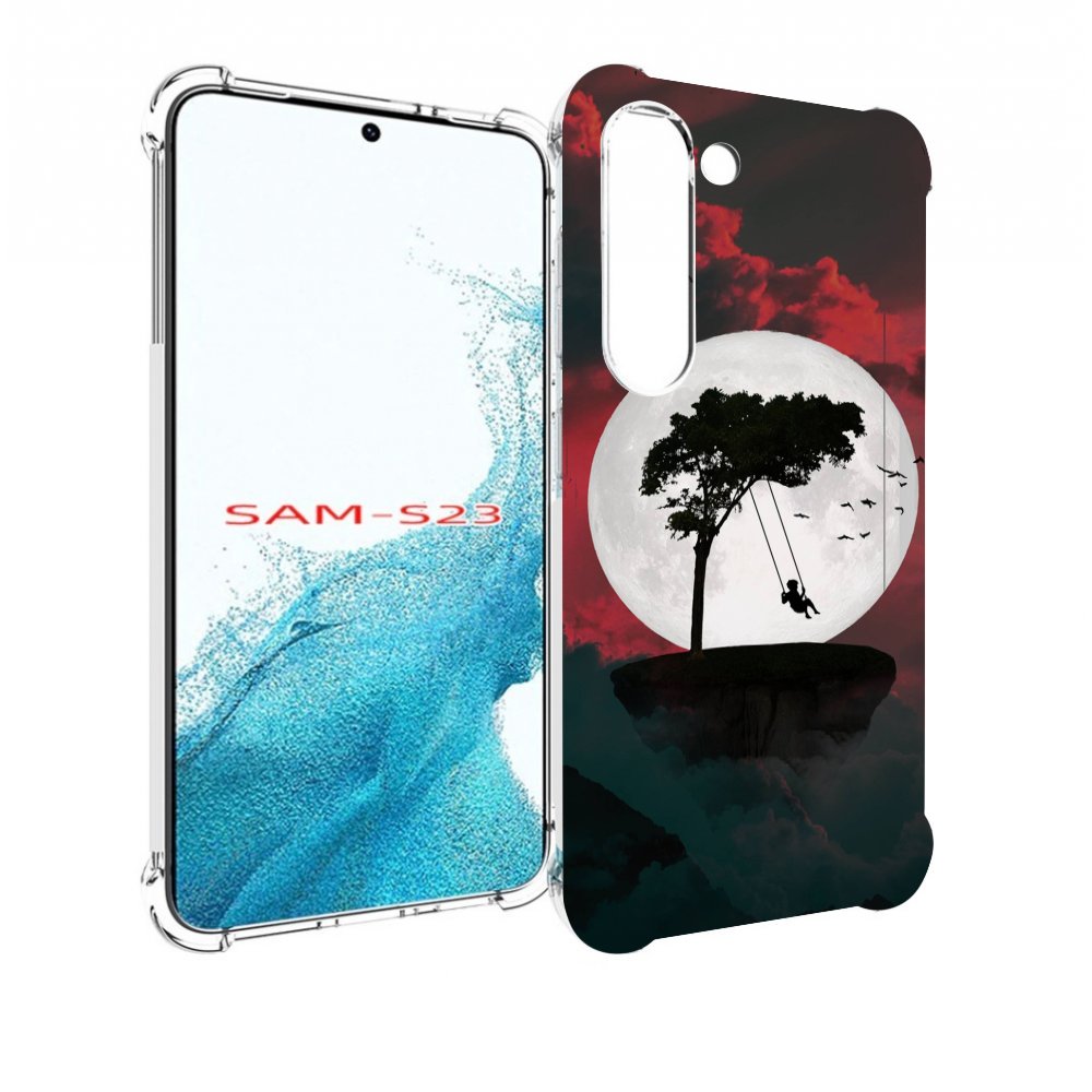

Чехол MyPads качели-над-пропастью для Samsung Galaxy S23, Прозрачный, Tocco