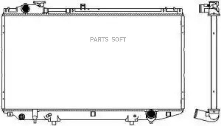 

Радиатор Sakura 32711009