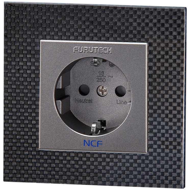 

Розетка силовая 2К+З Furutech FT-SWS NCF(R) Carbon