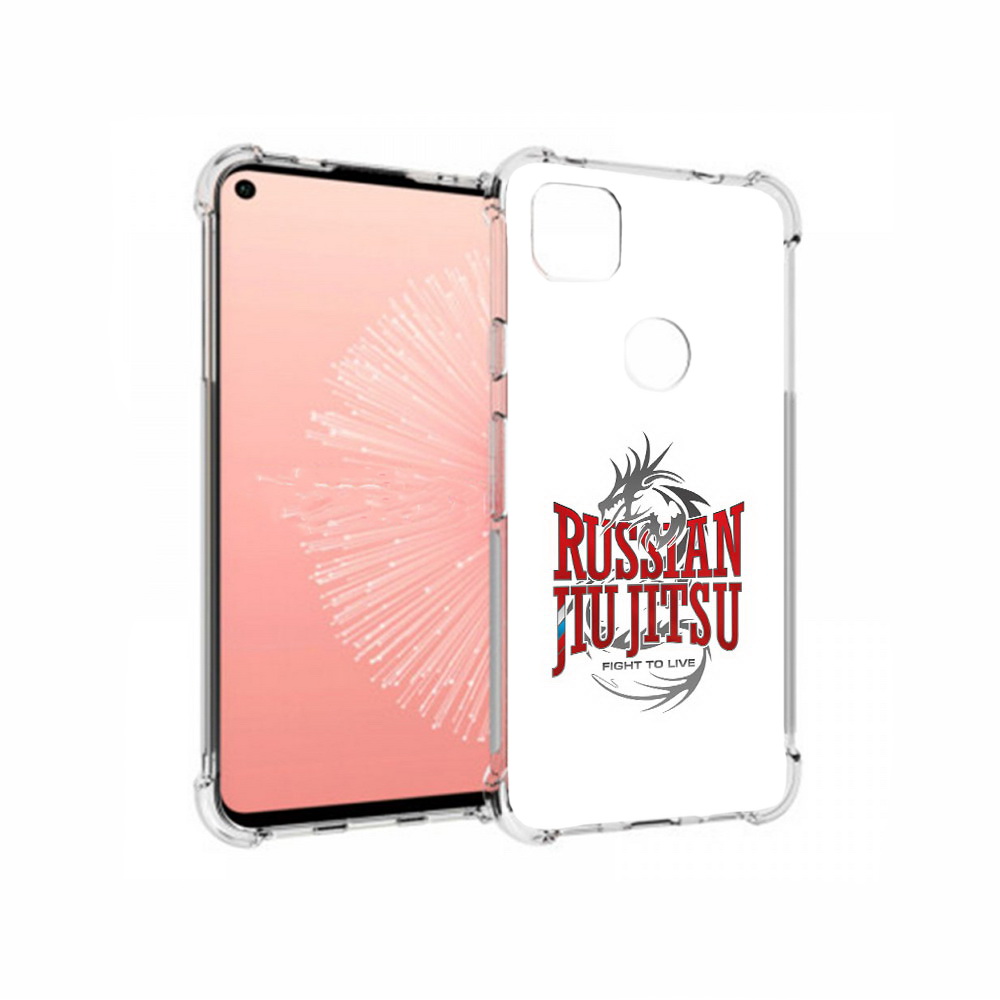 

Чехол MyPads Tocco для Google Pixel 4A джиу джитсу, Прозрачный, Tocco