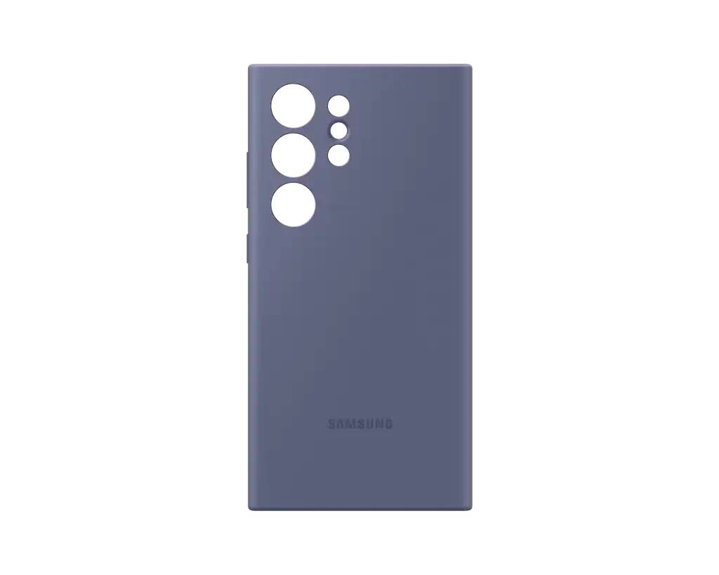 Чехол Samsung Silicone Case S24 Ultra Violet