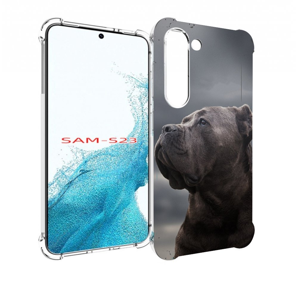 

Чехол MyPads кане корсо для Samsung Galaxy S23, Прозрачный, Tocco