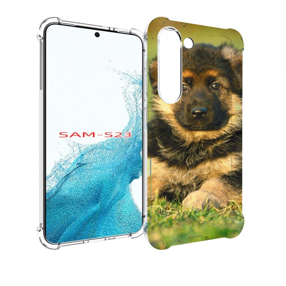 

Чехол MyPads кавказская овчарка для Samsung Galaxy S23, Прозрачный, Tocco