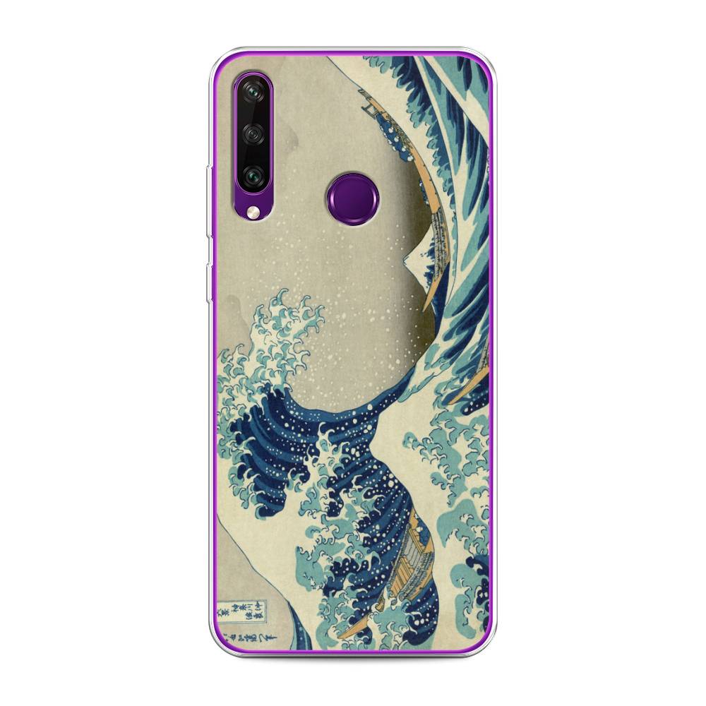 

Чехол Awog на Huawei Y6p "Большая волна в Канагаве", Серый;синий;голубой, 6103250-9