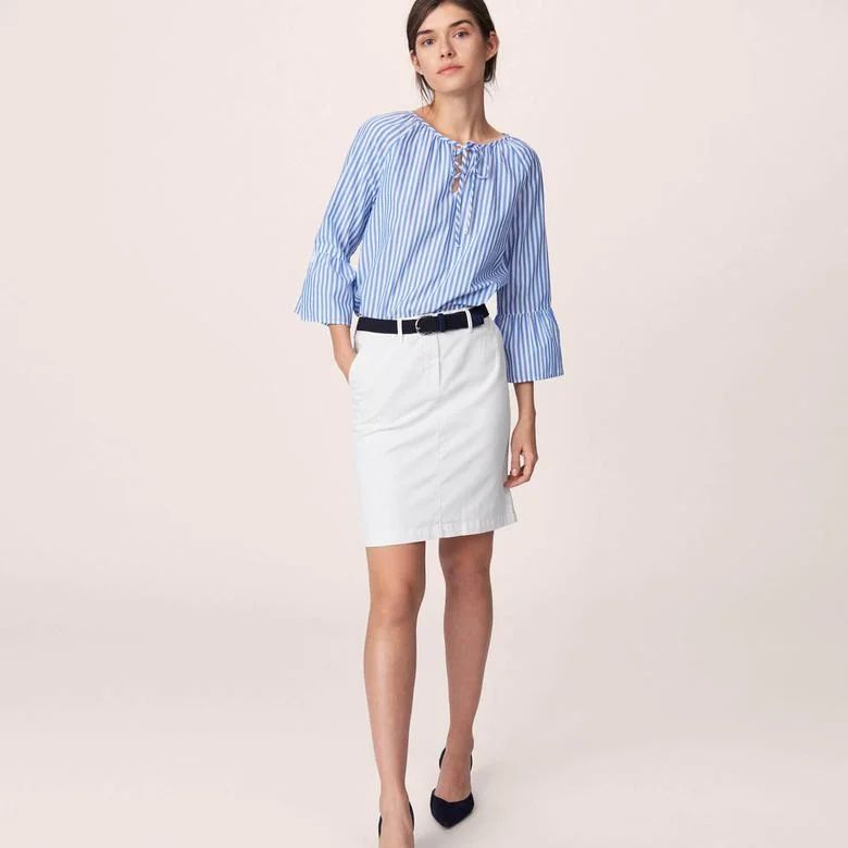 

Юбка женская GANT 4400011 белая 32 EU, Белый, 4400011