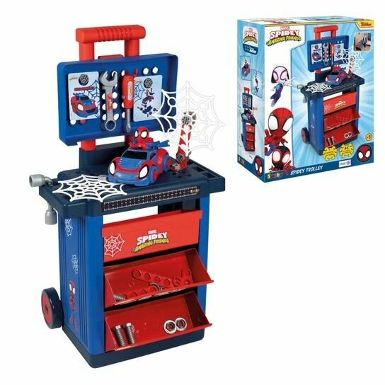 Игровой набор Smoby Spidey Workshop With Tools 45