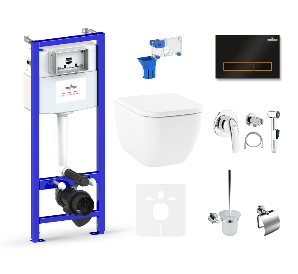 

Комплект 10 в 1 Lavinia Boho One Rimless 75110595, премиум с пластиковой клавишей