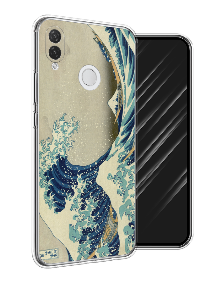 

Чехол Awog на Huawei P Smart Plus "Большая волна в Канагаве", Серый;синий;голубой, 68250-9
