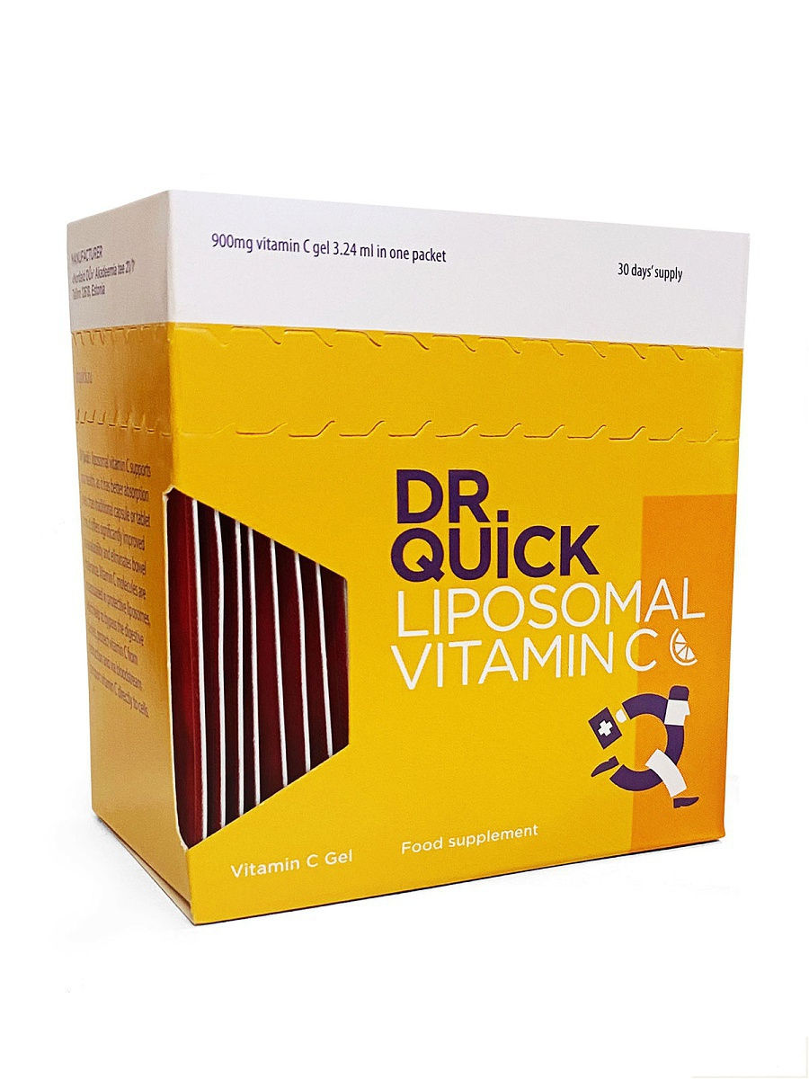 Липосомальный витамин С Dr.quick гель саше-пакеты 2,7 мл 10 шт.