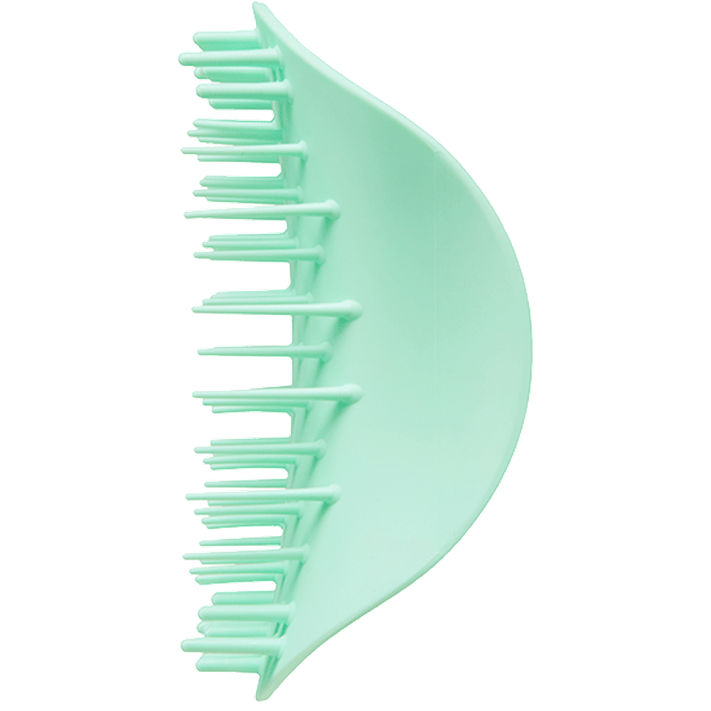 фото Расческа tangle teezer для массажа the scalp exfoliator and massager mint green whisper