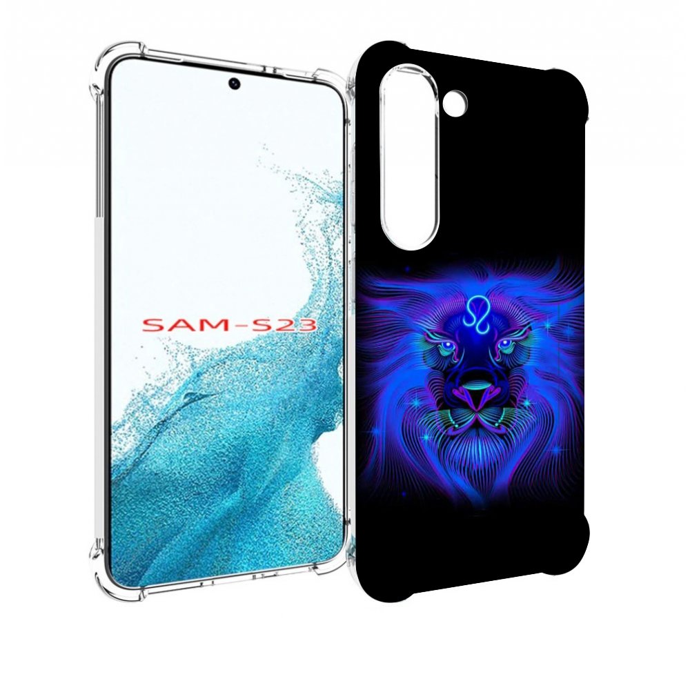 

Чехол MyPads знак-зодиака-лев-3 для Samsung Galaxy S23, Прозрачный, Tocco