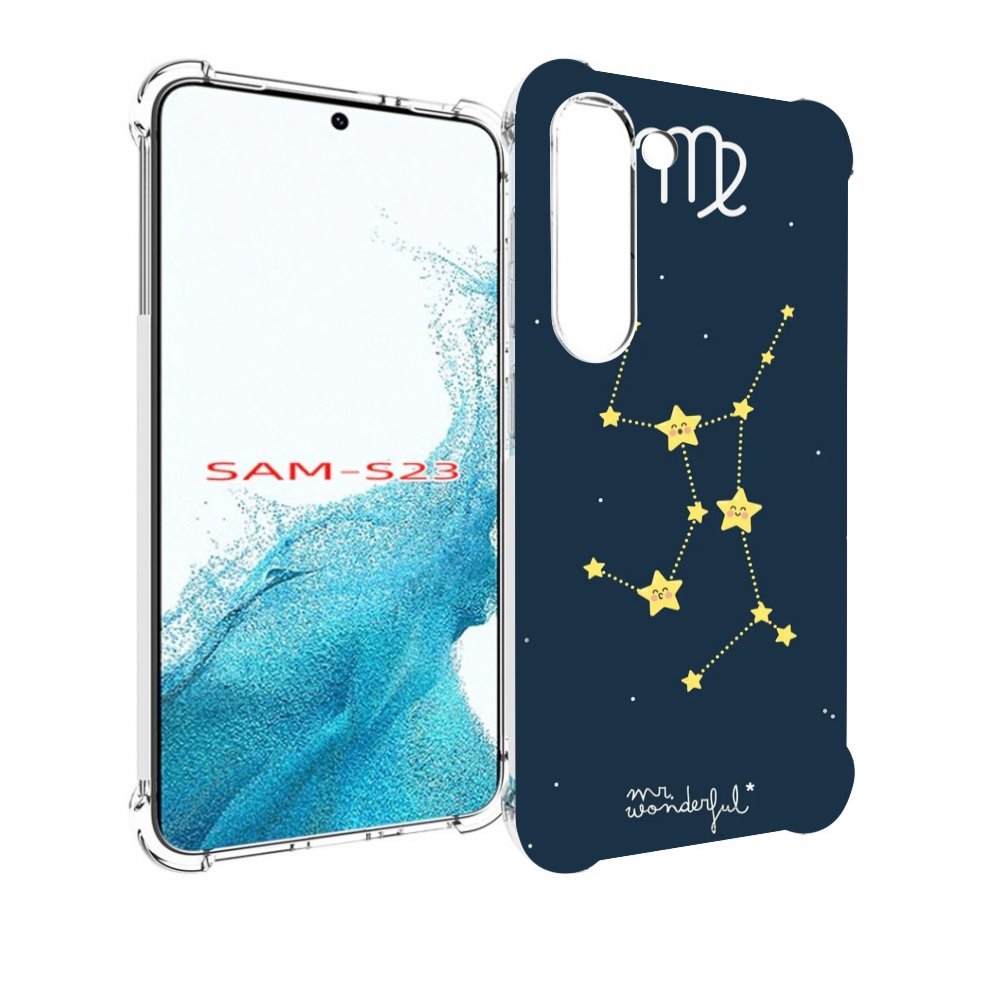 

Чехол MyPads знак-зодиака-дева-3 для Samsung Galaxy S23, Прозрачный, Tocco