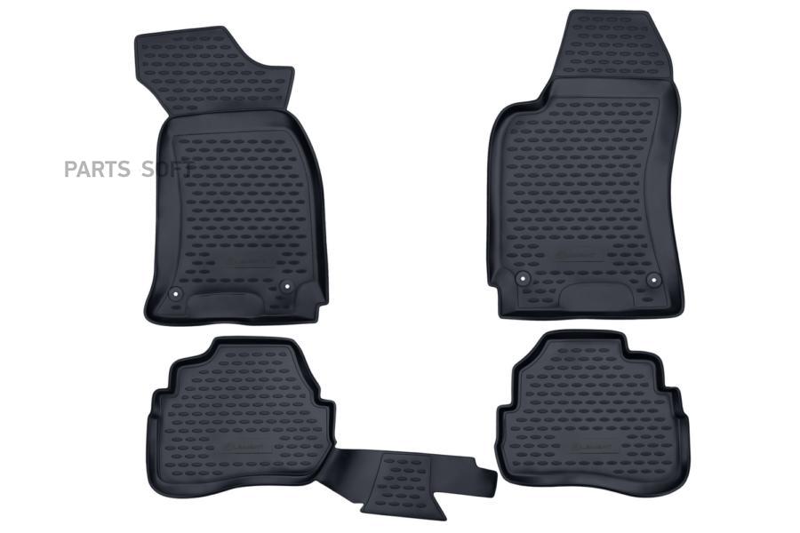 

Коврики В Салон Vw Passat B5 19962005 4 Шт Полиуретан Серые Autofamily Nlc5109211K