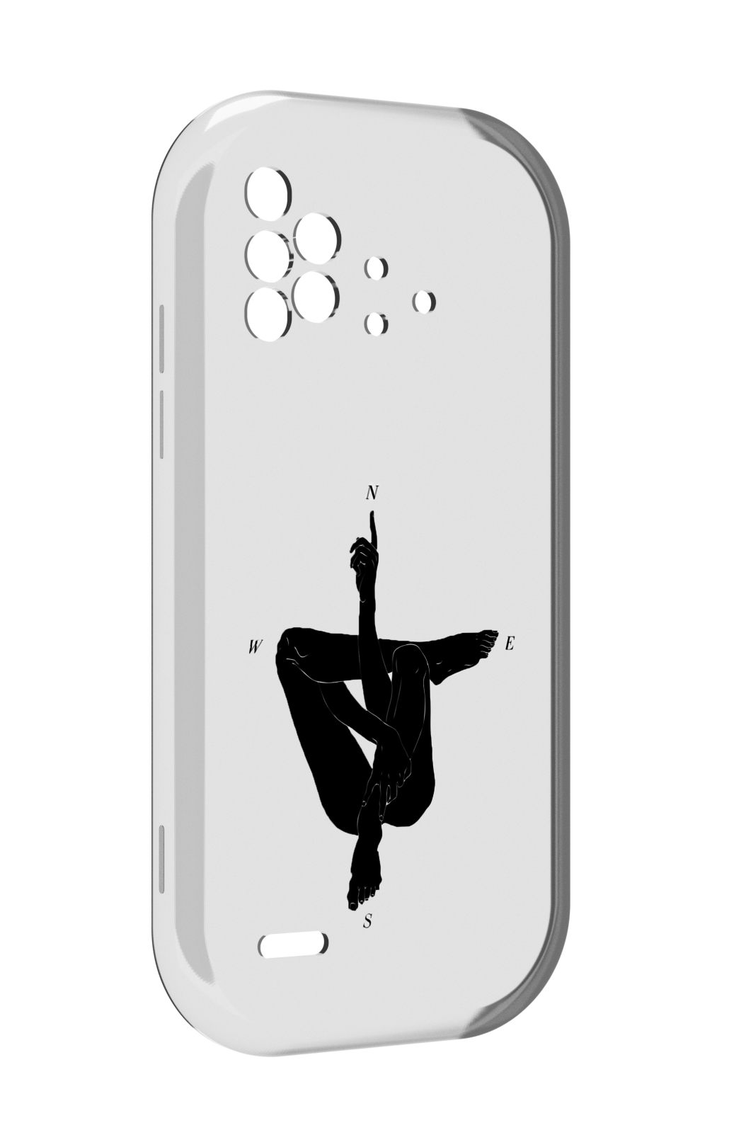 

Чехол MyPads живой компас для UMIDIGI Bison X10 / X10 Pro, Прозрачный, Tocco