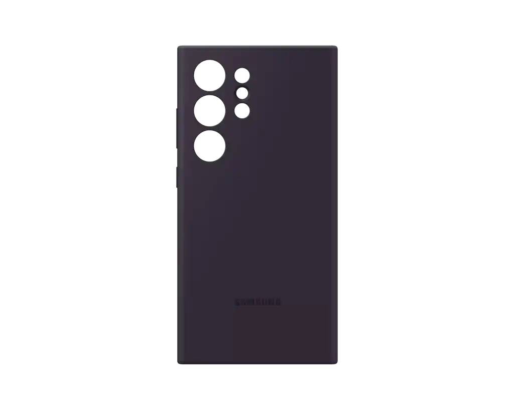 Чехол Samsung Silicone Case S24 Ultra Dark Purple