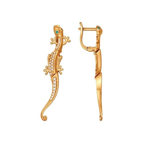 

Серьги из серебра с фианитом SOKOLOV 93020511, 93020511