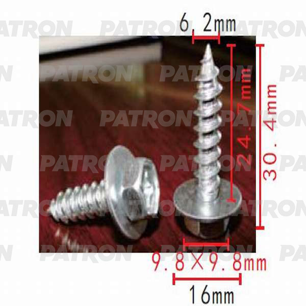 PATRON P370551 Шуруп металлический