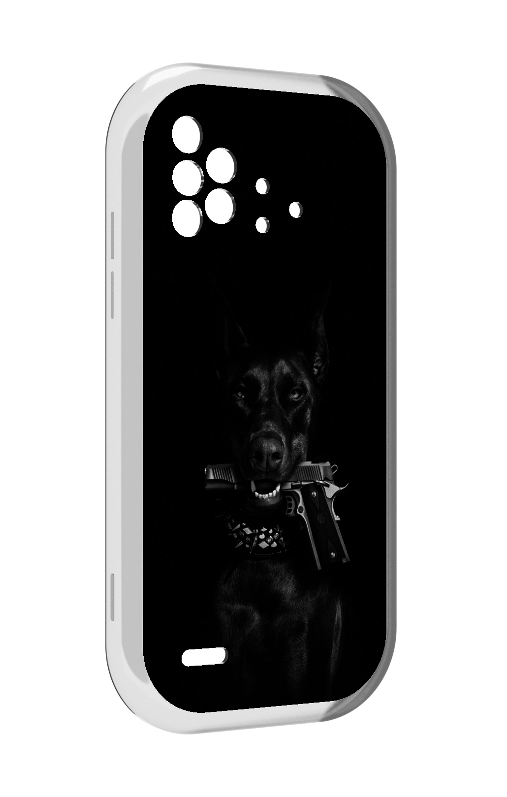 

Чехол MyPads доберман мужской для UMIDIGI Bison X10 / X10 Pro, Прозрачный, Tocco