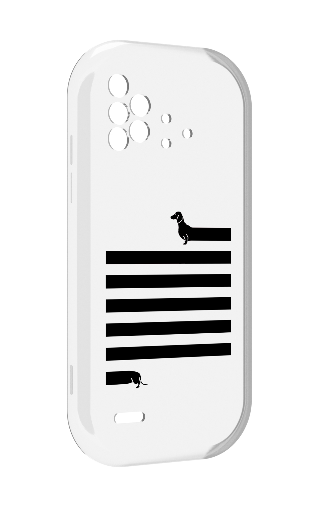

Чехол MyPads длинная-такса для UMIDIGI Bison X10 / X10 Pro, Прозрачный, Tocco