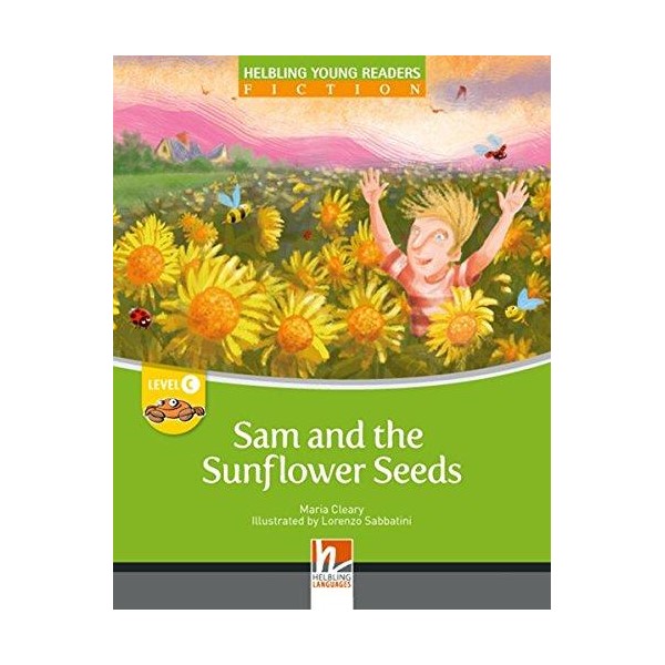 Young readers. Grow a giant Sunflower from a tiny Seed you need read and Match.