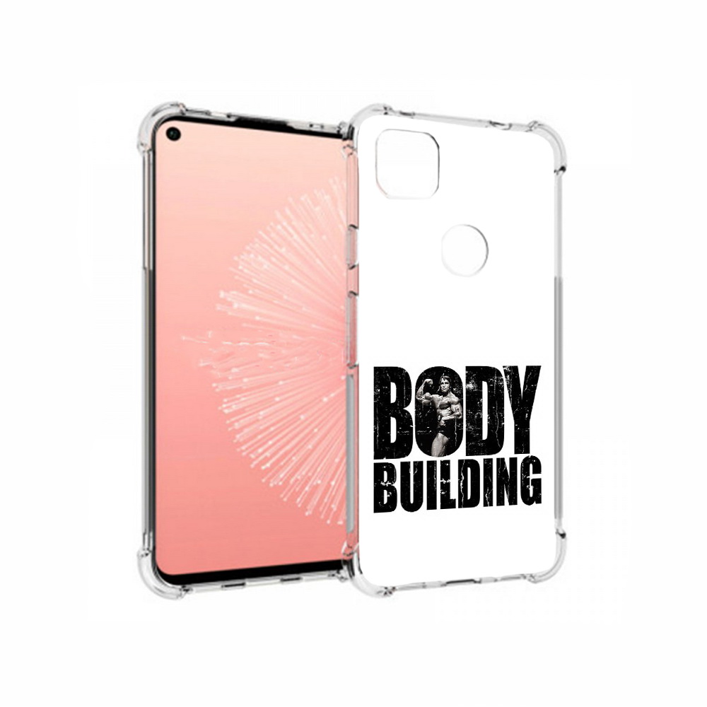 Чехол MyPads Tocco для Google Pixel 4A Боди Билдинг