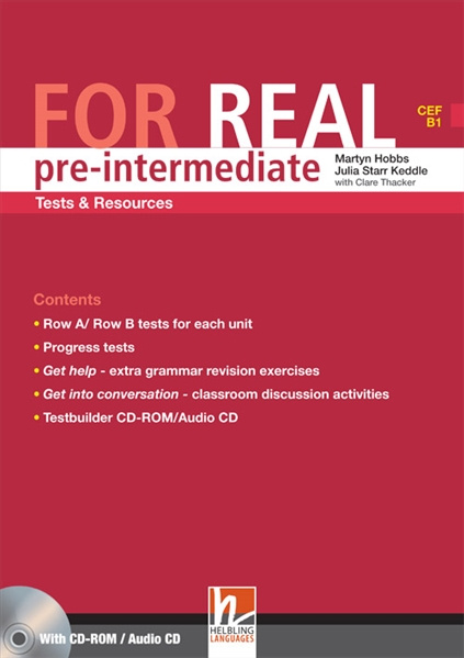 

Книга For Real Pre-Intermediate Test Resource + CD+CDR