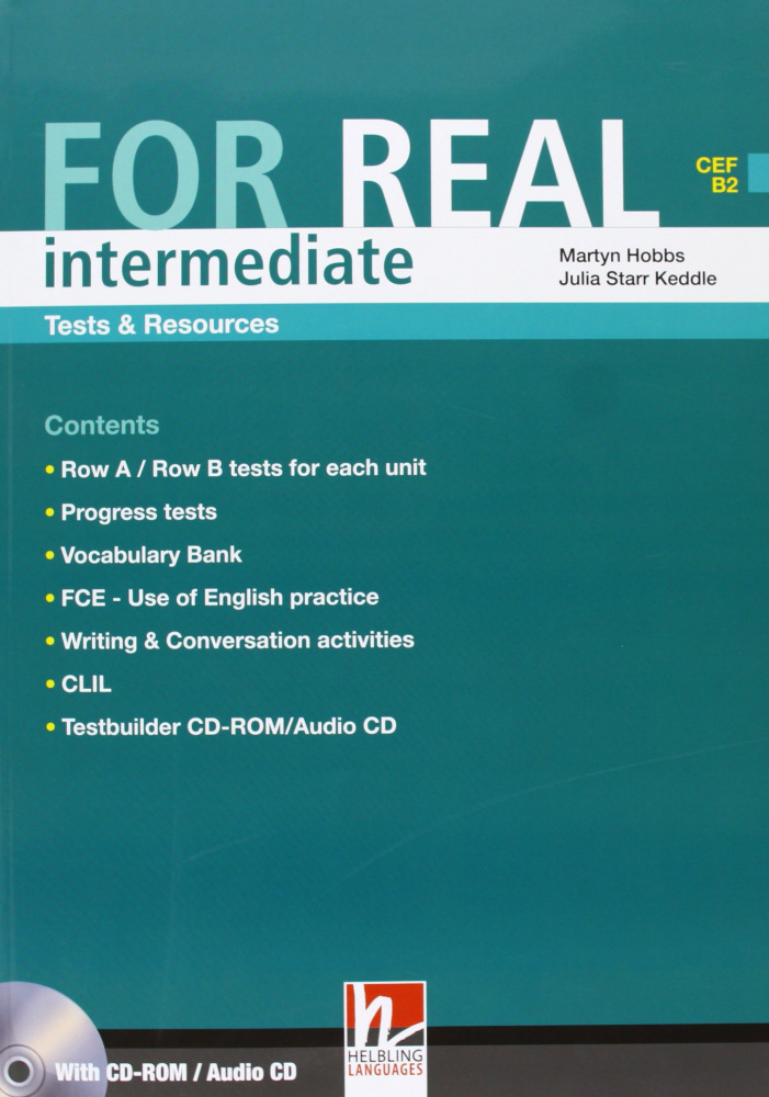 

Книга For Real Intermediate Test Resource + CD+CDR