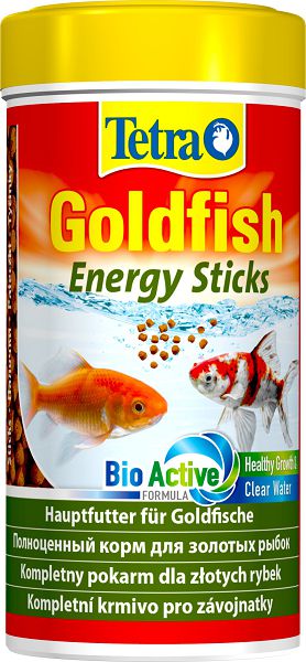 

Корм для золотых рыбок Tetra Goldfish Energy, палочки 250 мл, Tetra Goldfish Energy питательный корм для золотых рыбок, палочки 250 мл