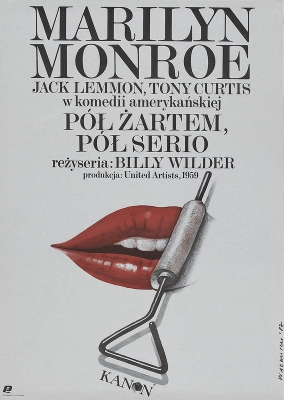 

Постер к фильму "В джазе только девушки" (Some Like It Hot) A3