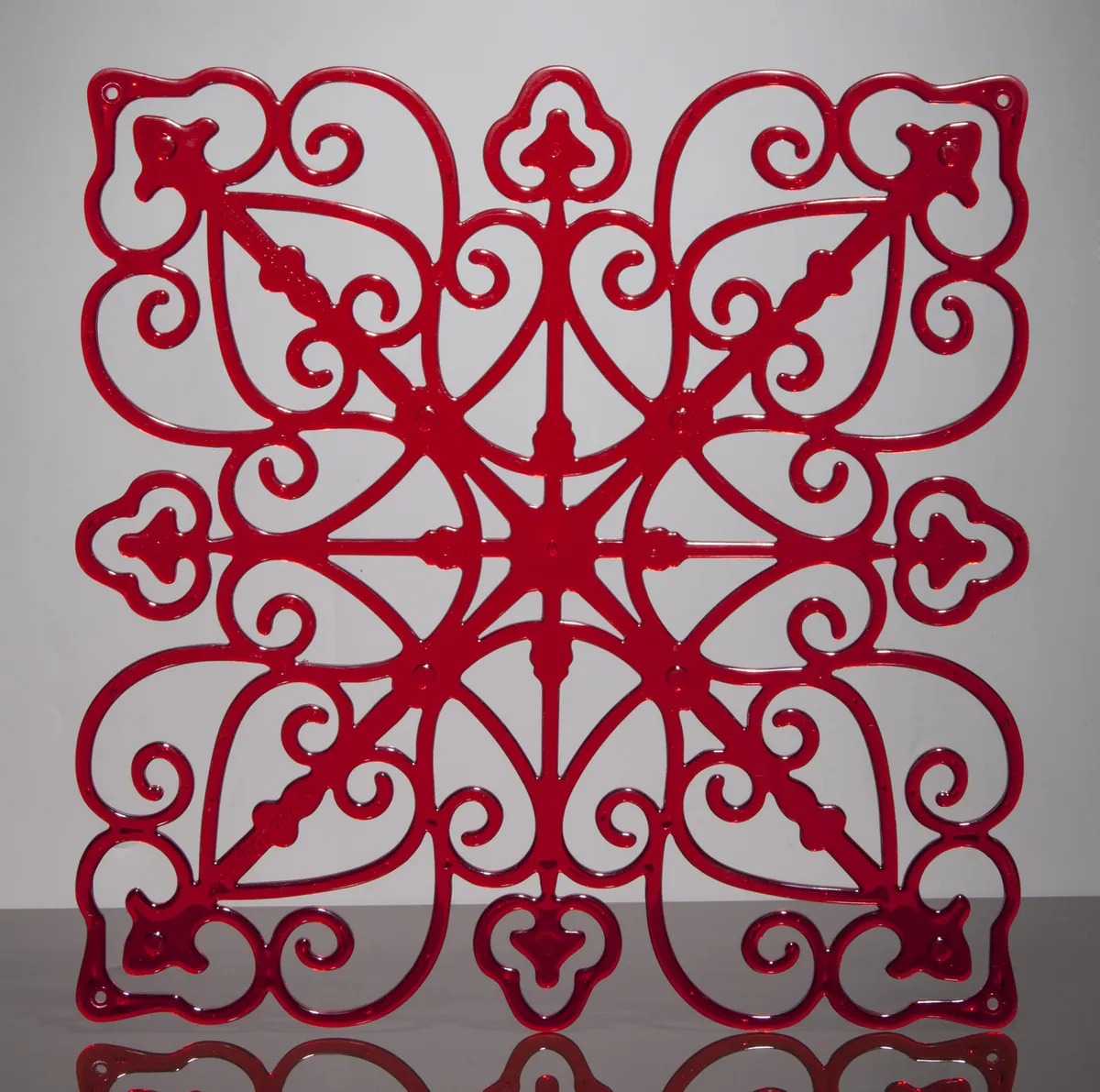 Комплект декоративных панелей Jilda Классика K/KL906Red, цвет красный