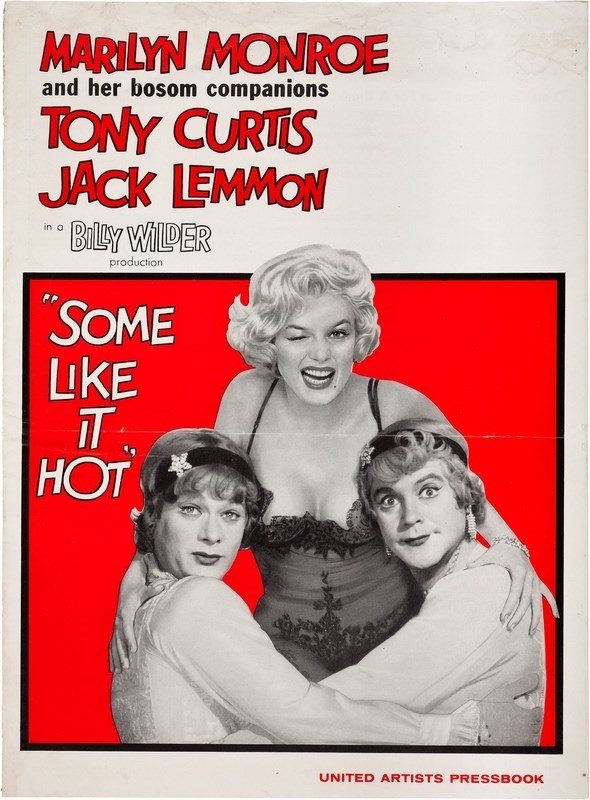 

Постер к фильму "В джазе только девушки" (Some Like It Hot) A4