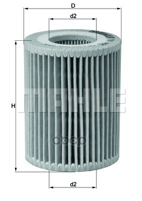 

Фильтр масляный KNECHT/MAHLE OX825D